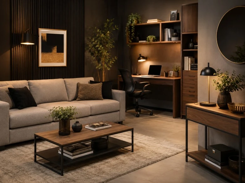 Habitar Móveis - sala decorada